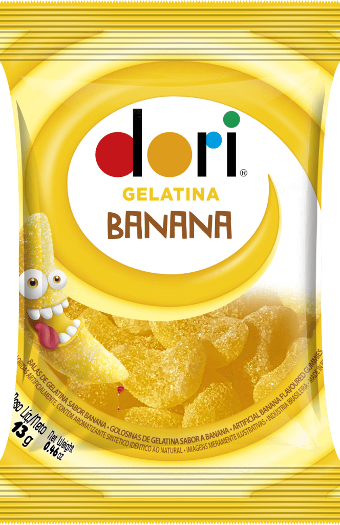 Dori Gelatina Banana G Dori Alimentos S A