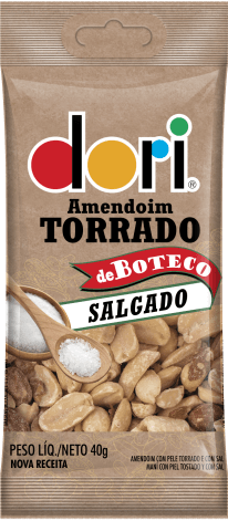 Dori Amendoim Torrado de Boteco Salgado 40g 9011262
