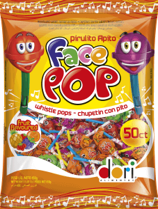 Pirulito Facepop 450g