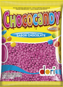 Pastilha Confeitada Rosa 350g