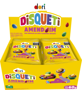 Disqueti Amendoim Display 16x60g 9012095 copiar