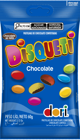Disqueti Chocolate 60g 9012096