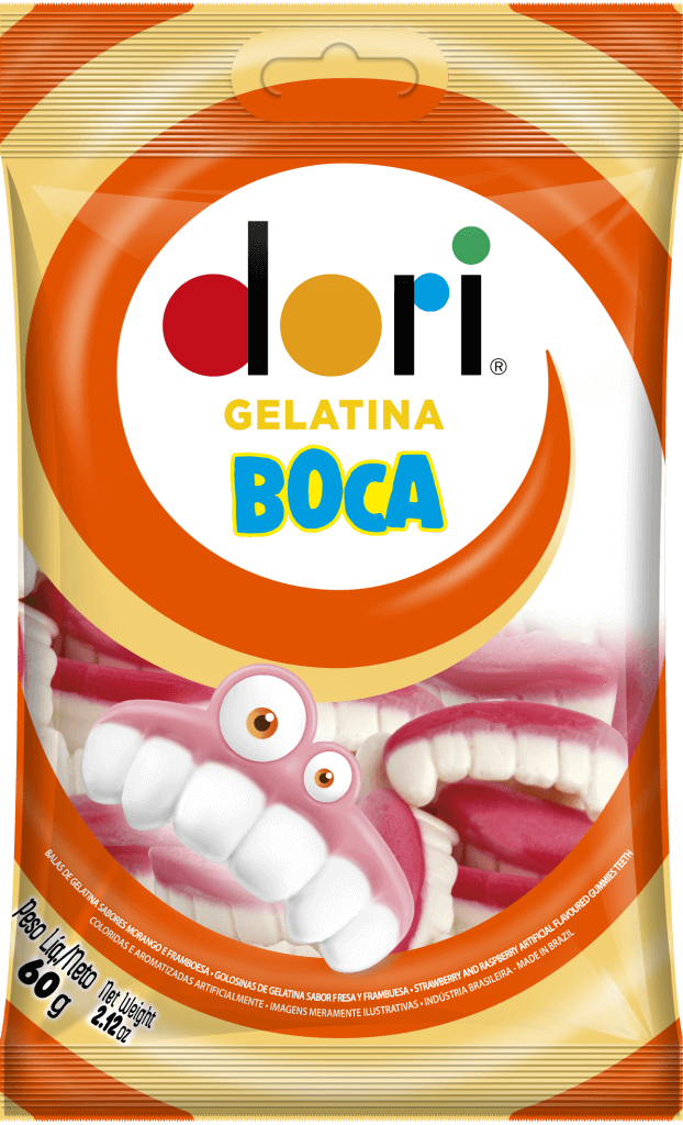 Dori Gelatina Boca 60g Dori Alimentos S.A.