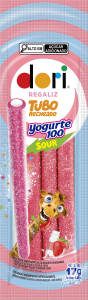 Dori Regaliz Tubo Yogurte100 Sour 17g 9011526 1