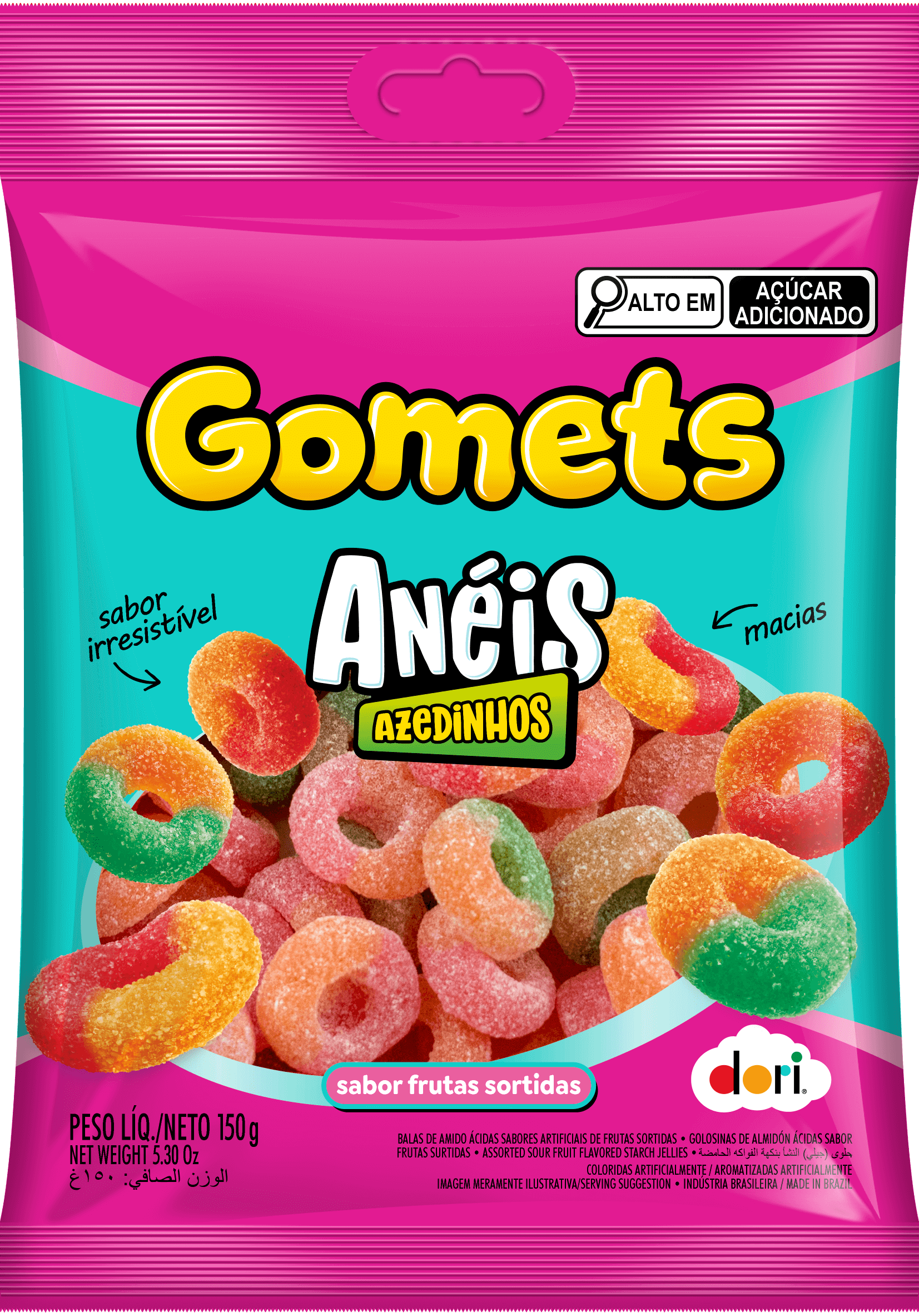 Goma Anel Azedinho 150g 1 Goma Anel Azedinho 150g