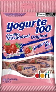 Pirulito Mastigavel Yogurte100 105g 9010995