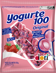 Pirulitos Yogurte100 Recheado 525g 9010262