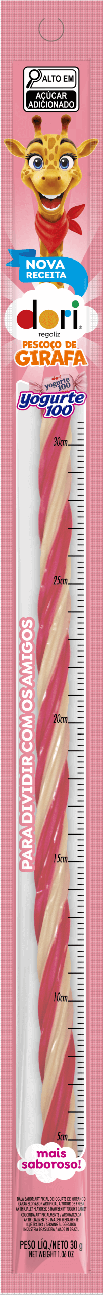 Dori Regaliz Pescoço de Girafa Yogurte100 1 Dori Regaliz Pescoço de Girafa Yogurte100