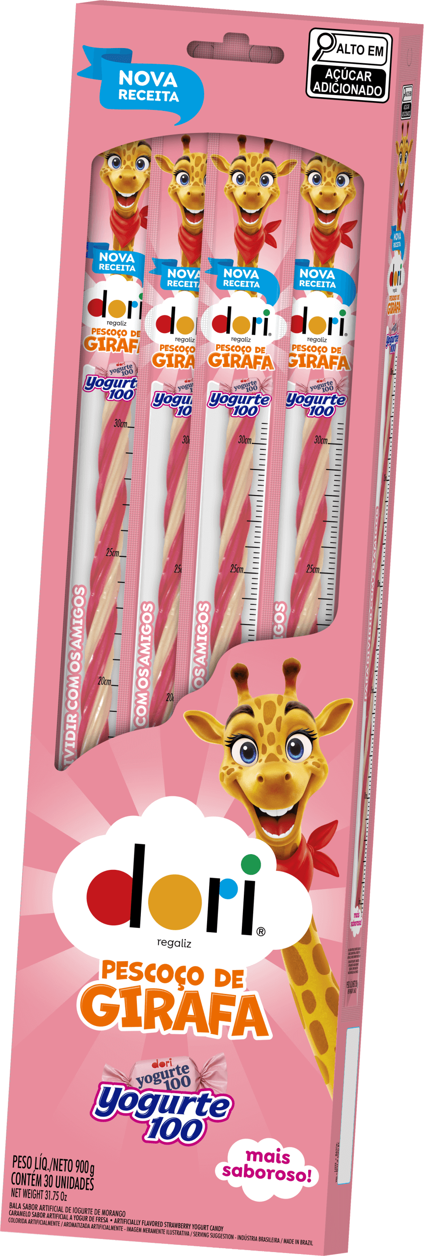 Dori Regaliz Pescoço de Girafa Yogurte100 2 Dori Regaliz Pescoço de Girafa Yogurte100 - Imagem 2