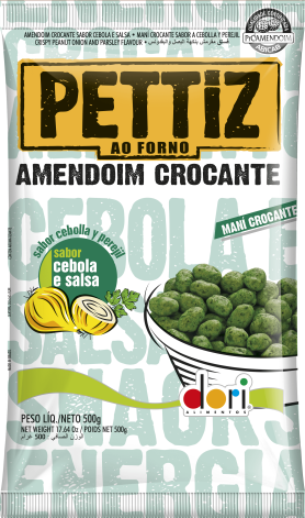 Pettiz Amendoim Crocante Cebola e Salsa 500g