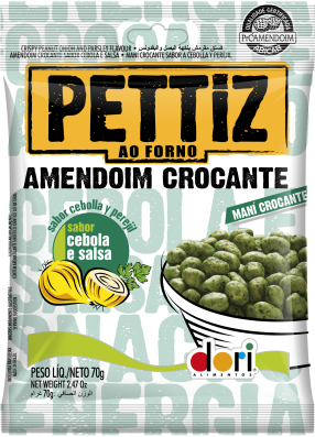 Pettiz Amendoim Crocante Cebola e Salsa 70g