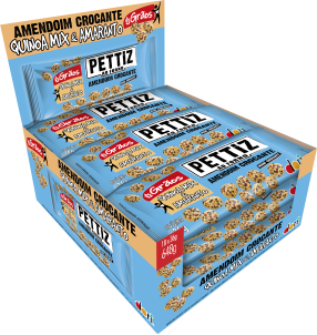 Amendoim Pettiz Graos Quinoa e Amaranto Display 18x36g 9012315