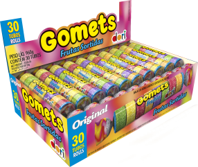 Gomets Goma Tubo Frutas 30x32g Display 9002902 copiar