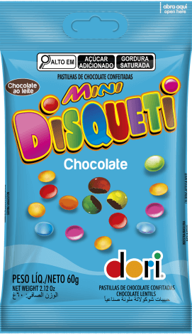 Mini Disqueti Chocolate 60g 9012102