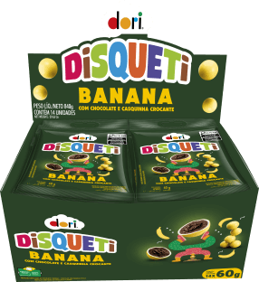 Disqueti Banana Display 14x60g 840g copiar