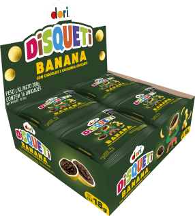 Disqueti Banana Display 16x18g 288g copiar