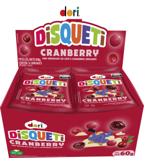 Disqueti Cranberry Display 14x60g 840g copiar