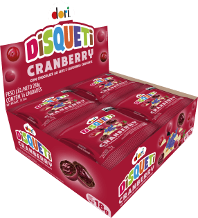 Disqueti Cranberry Display 16x18g 288g copiar