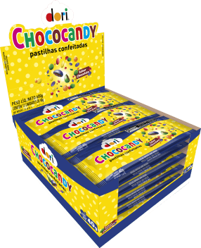 Chococandy Display 18x40g 720g Aberto 9012717 1