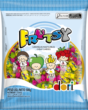 Bala Frutsy Sortida 500g