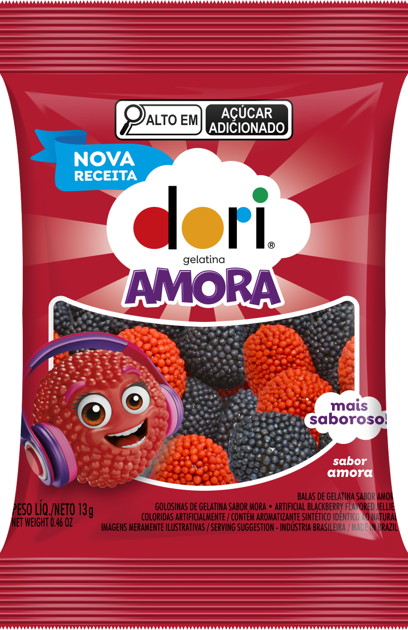 Dori Gelatina Amora 13g 1 Dori Gelatina Amora 13g