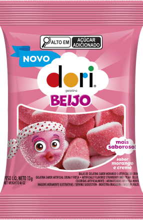 Dori Gelatina Beijo 13g
