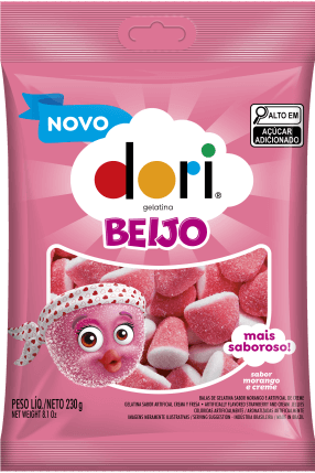 Dori Gelatina Beijo 230g