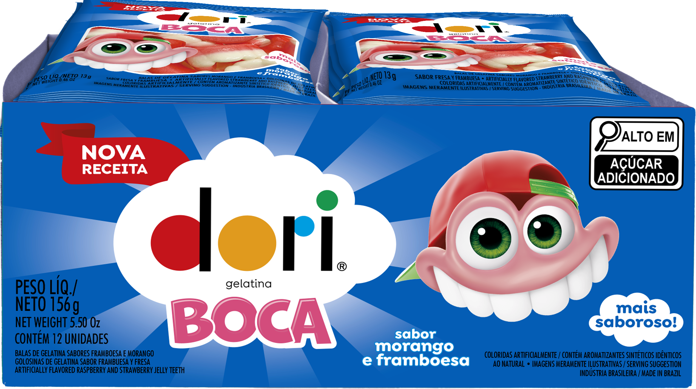 Dori Gelatina Boca 13 3 Dori Gelatina Boca 13 - Imagem 3