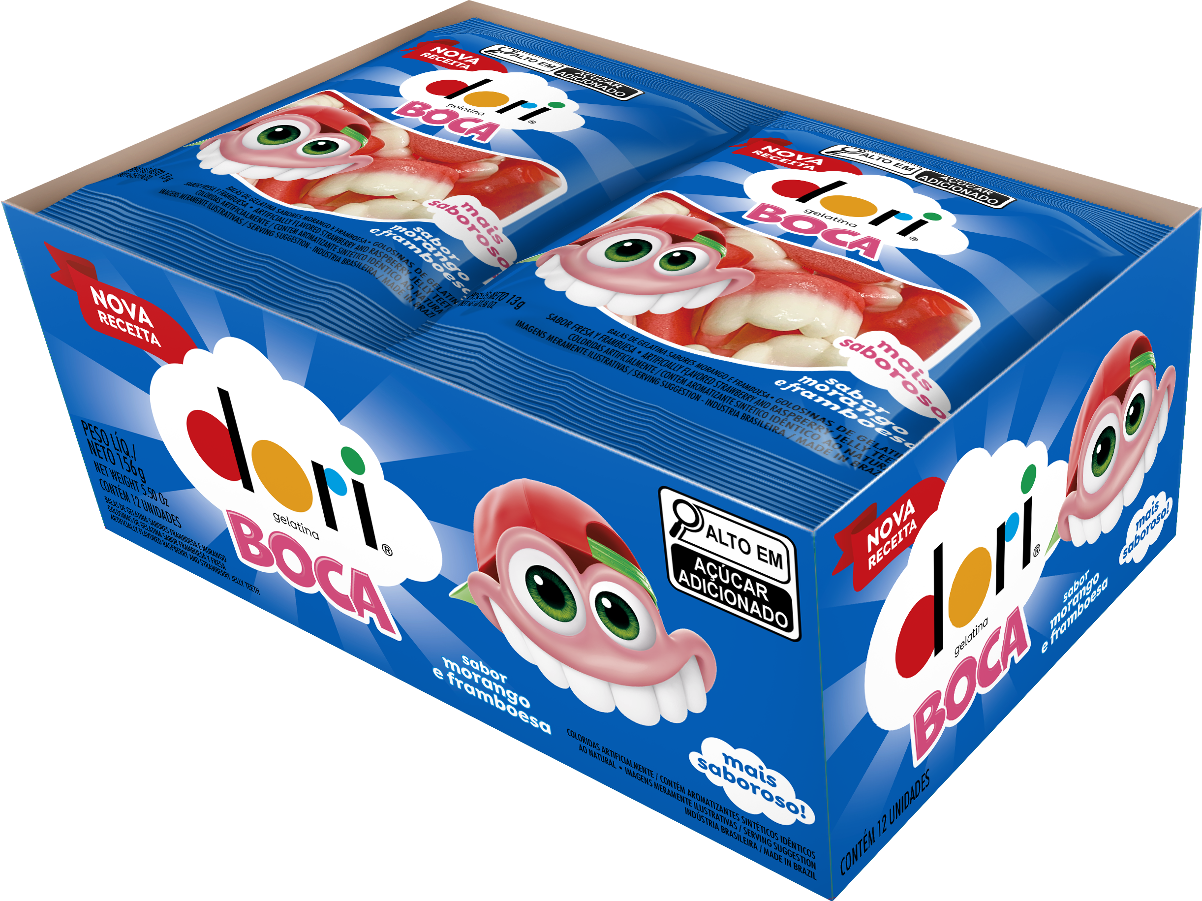 Dori Gelatina Boca 13 2 Dori Gelatina Boca 13 - Imagem 2